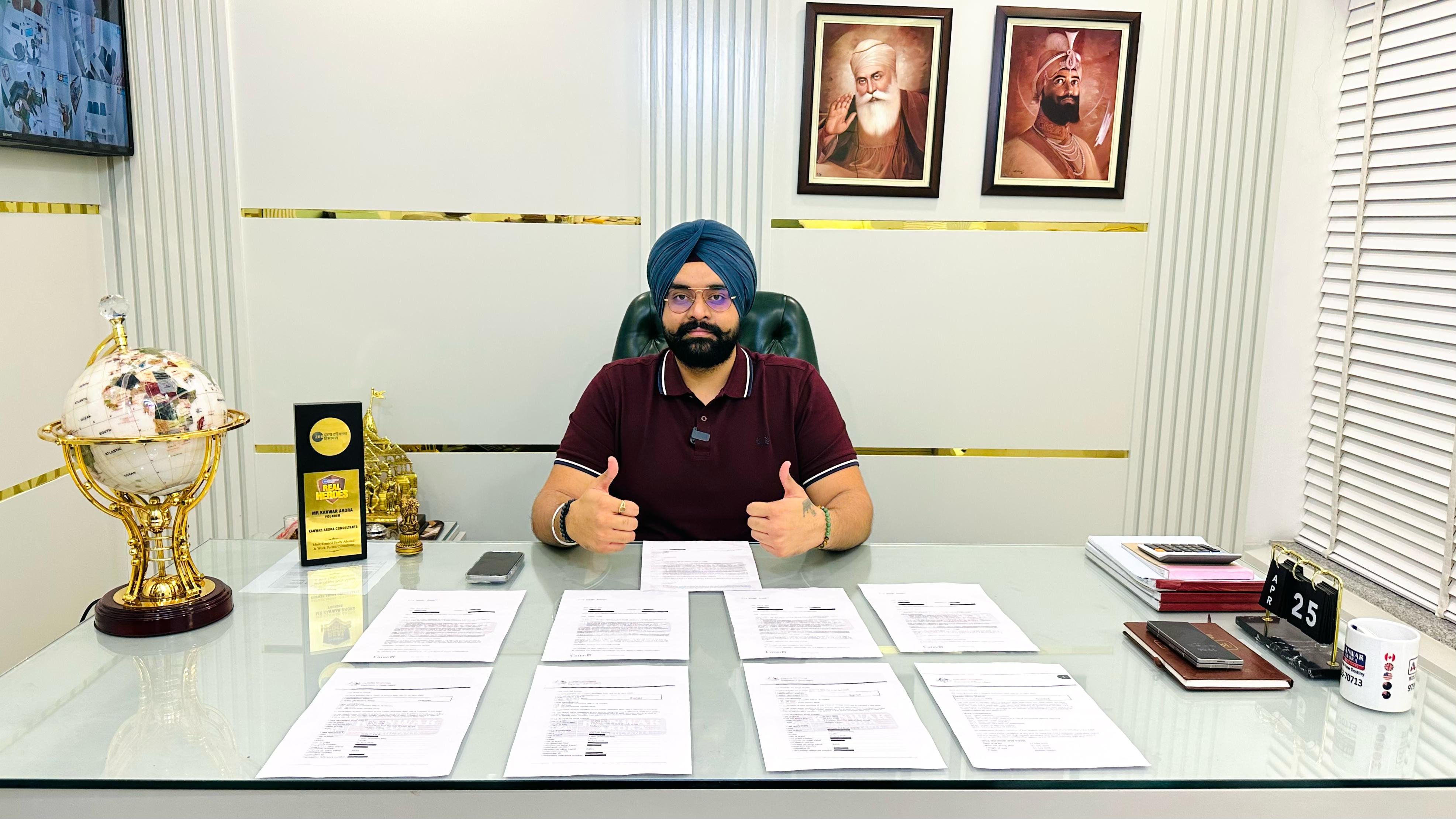 9 visas received in one day from UK, Canada, Australia: Kanwar Arora